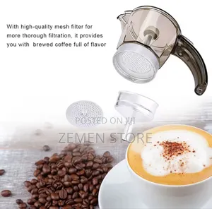 Electric Moka Pot Espresso Maker 300ml