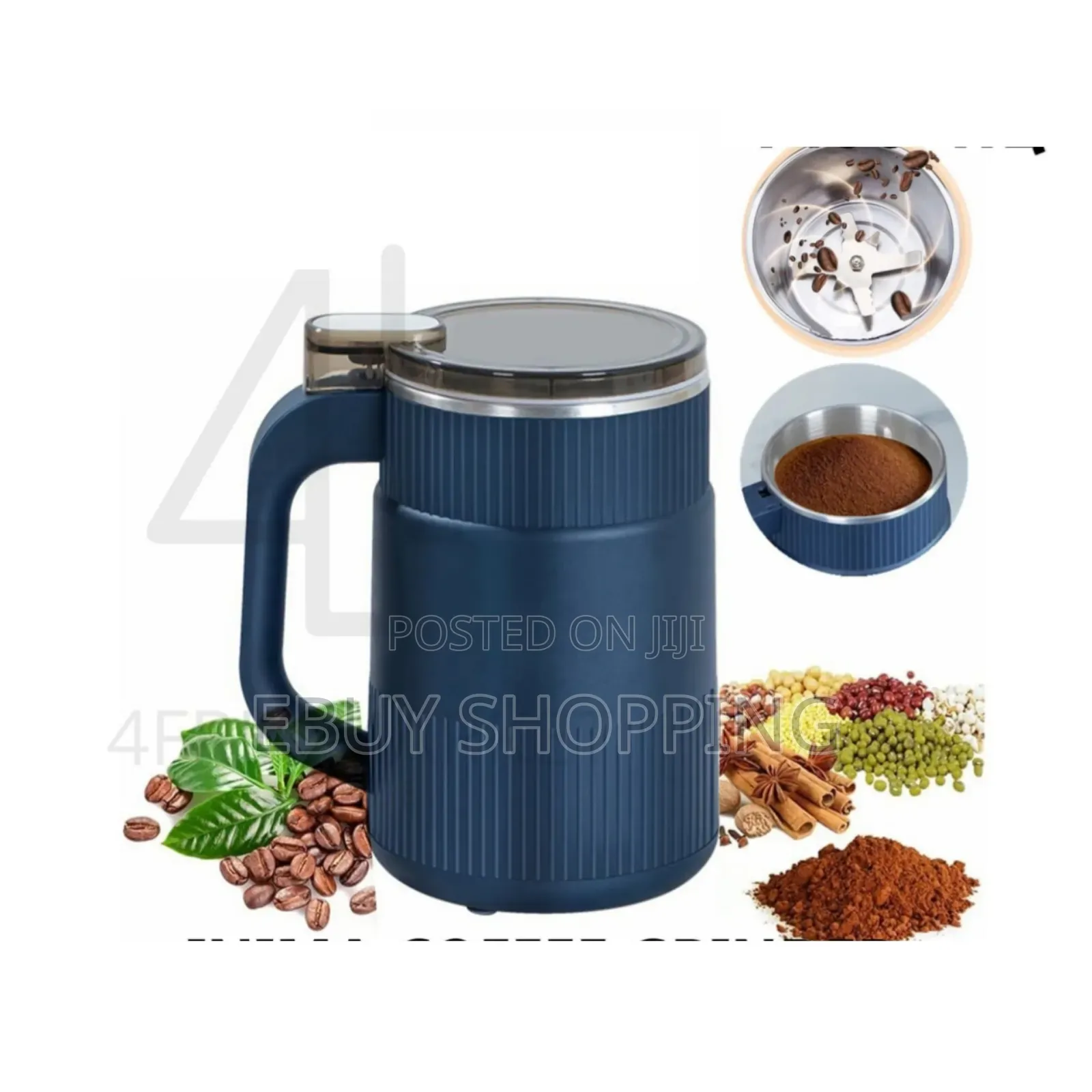 One-Touch Inima Electric Coffee Grinder – Freshly Ground Every Time