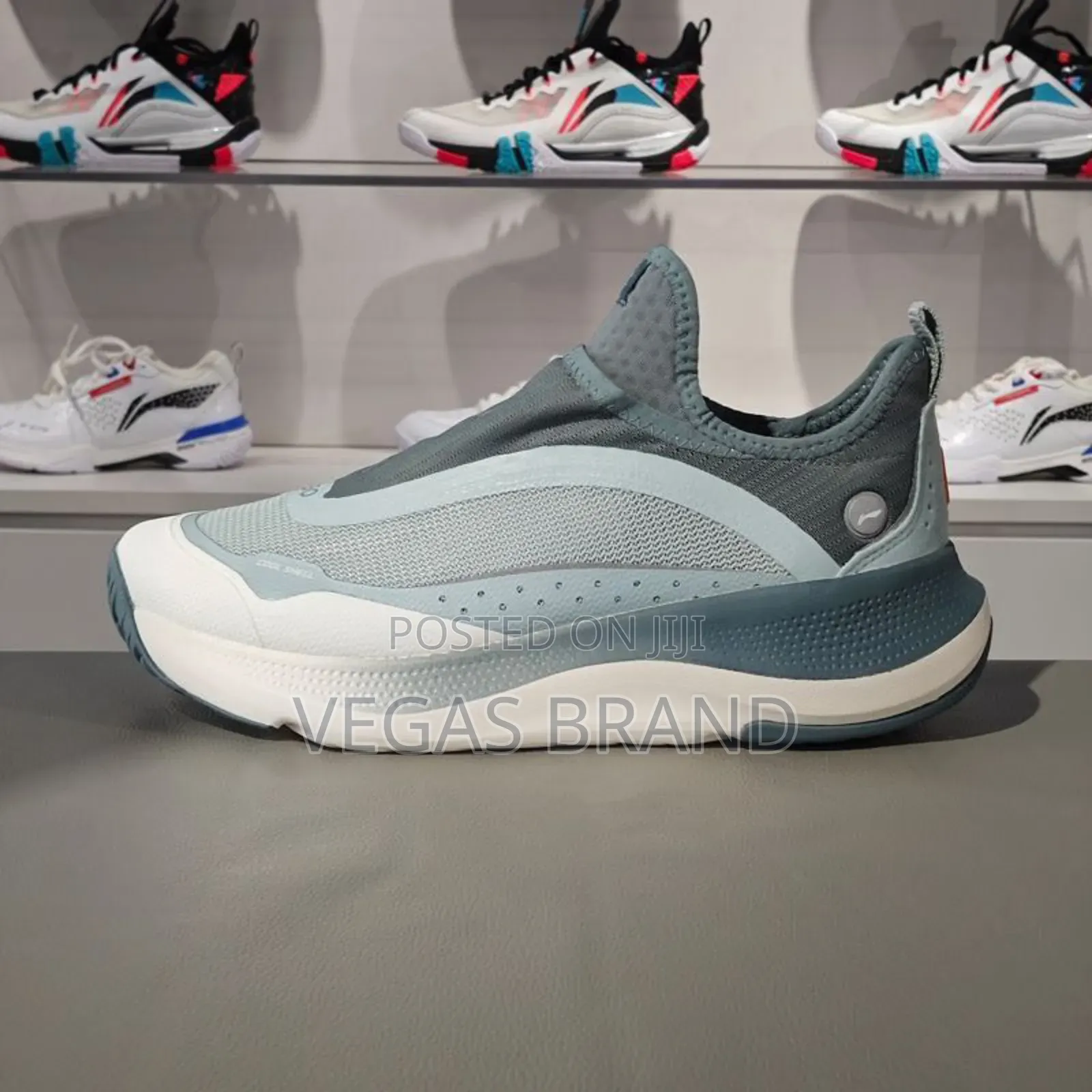 Li Ning Soft Go Men's Casual Gray Master Quality Shoes