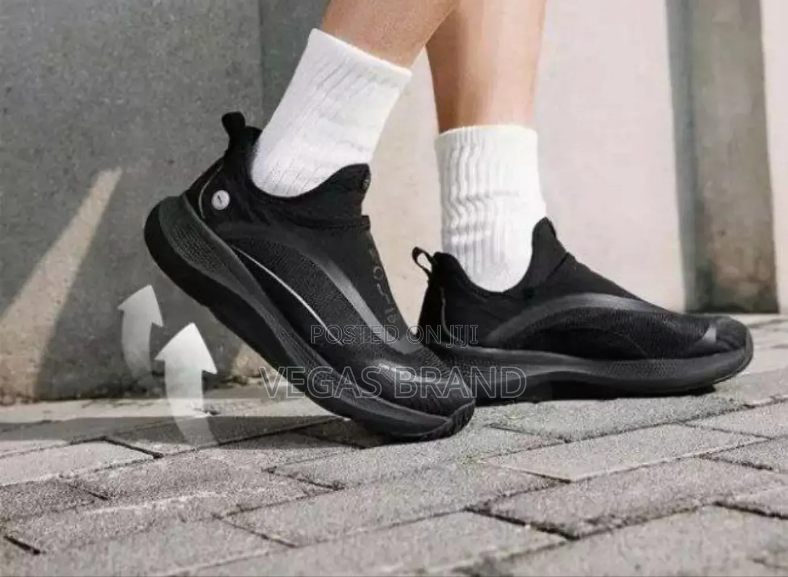 Li Ning Soft Go Men's Casual Black Master Quality Shoes