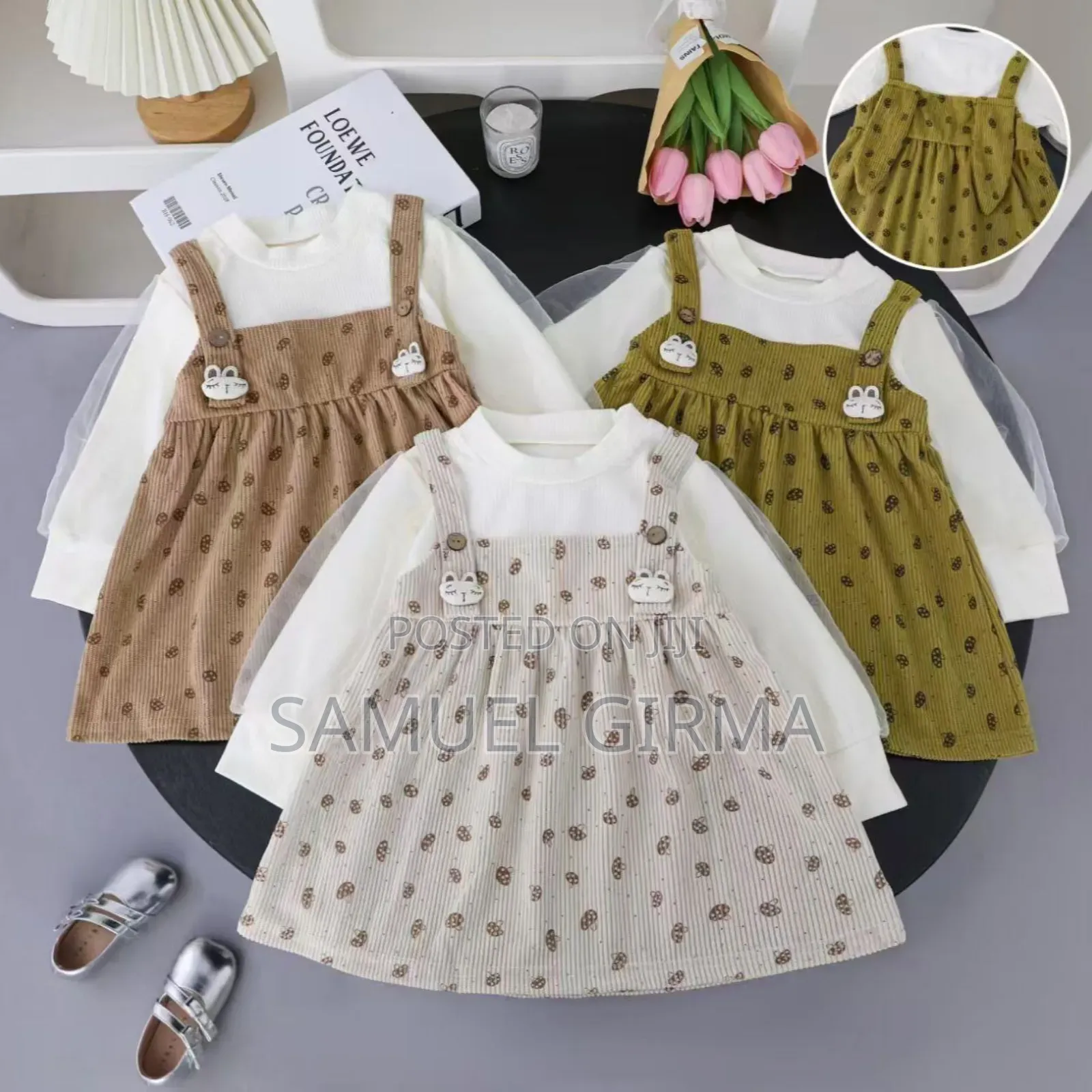 Toddler Girls 2 Piece Set Sweatshirt and Miniskirt