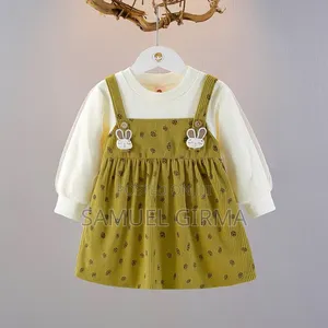 Toddler Girls 2 Piece Set Sweatshirt and Miniskirt