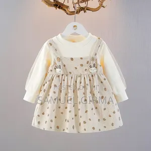 Toddler Girls 2 Piece Set Sweatshirt and Miniskirt