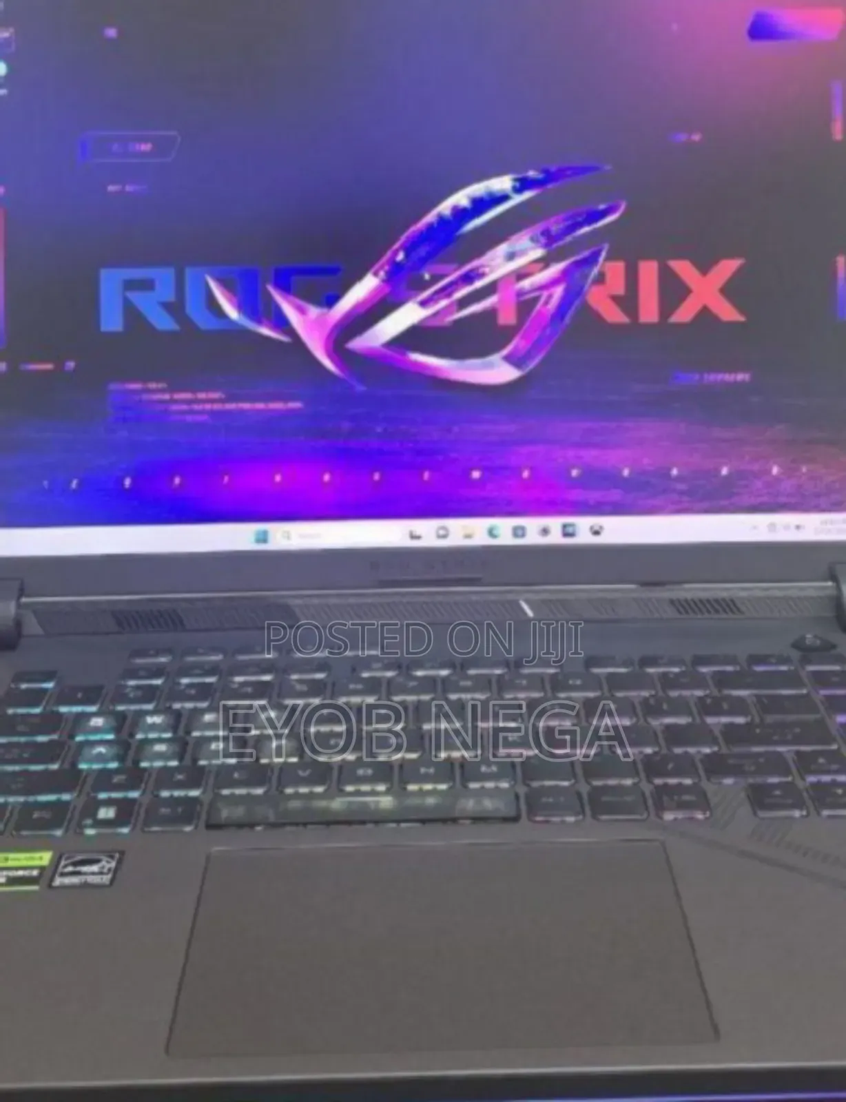 New Laptop Asus ROG Strix G15 16GB Intel Core I7 SSD 1T