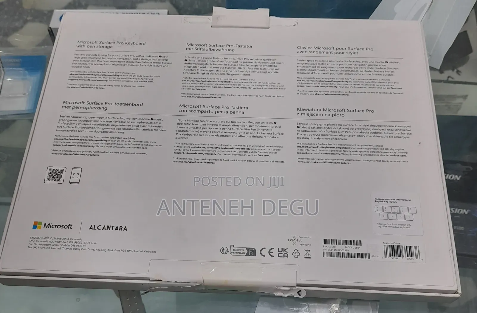 New Laptop Microsoft Surface Pro 9 16GB Intel Core I7 SSD 1T