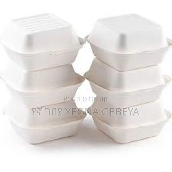 Takeaway Containers With Lids የቴካዌ እቃዎች Small Size
