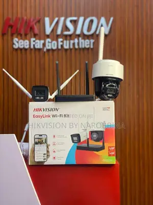 4mp H.265 One Bullet + One Ptdome Wifi NVS Kit