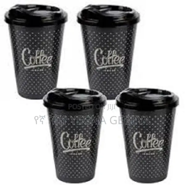 4oz Cups Plastic Coffee ፕላስቲክ የቡና መጠጫ