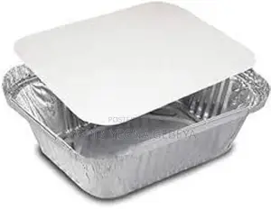 Photo - Small Aluminum Foil Container for Food Packing