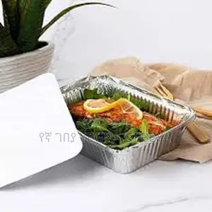 Small Aluminum Foil Container for Food Packing
