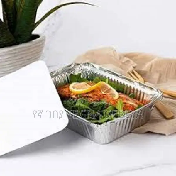 Small Aluminum Foil Container for Food Packing