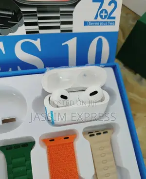 Original Series 10 Smart Watch + Airpods With Seven Straps