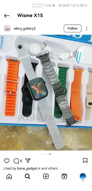 Photo - Original Series 10 Smart Watch + Airpods With Seven Straps