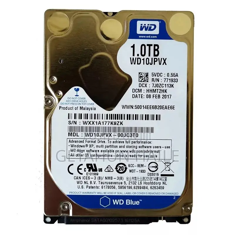 Wd 1tb Laptop Internal Hard Drive (Laptop Internal 1tb Hdd)
