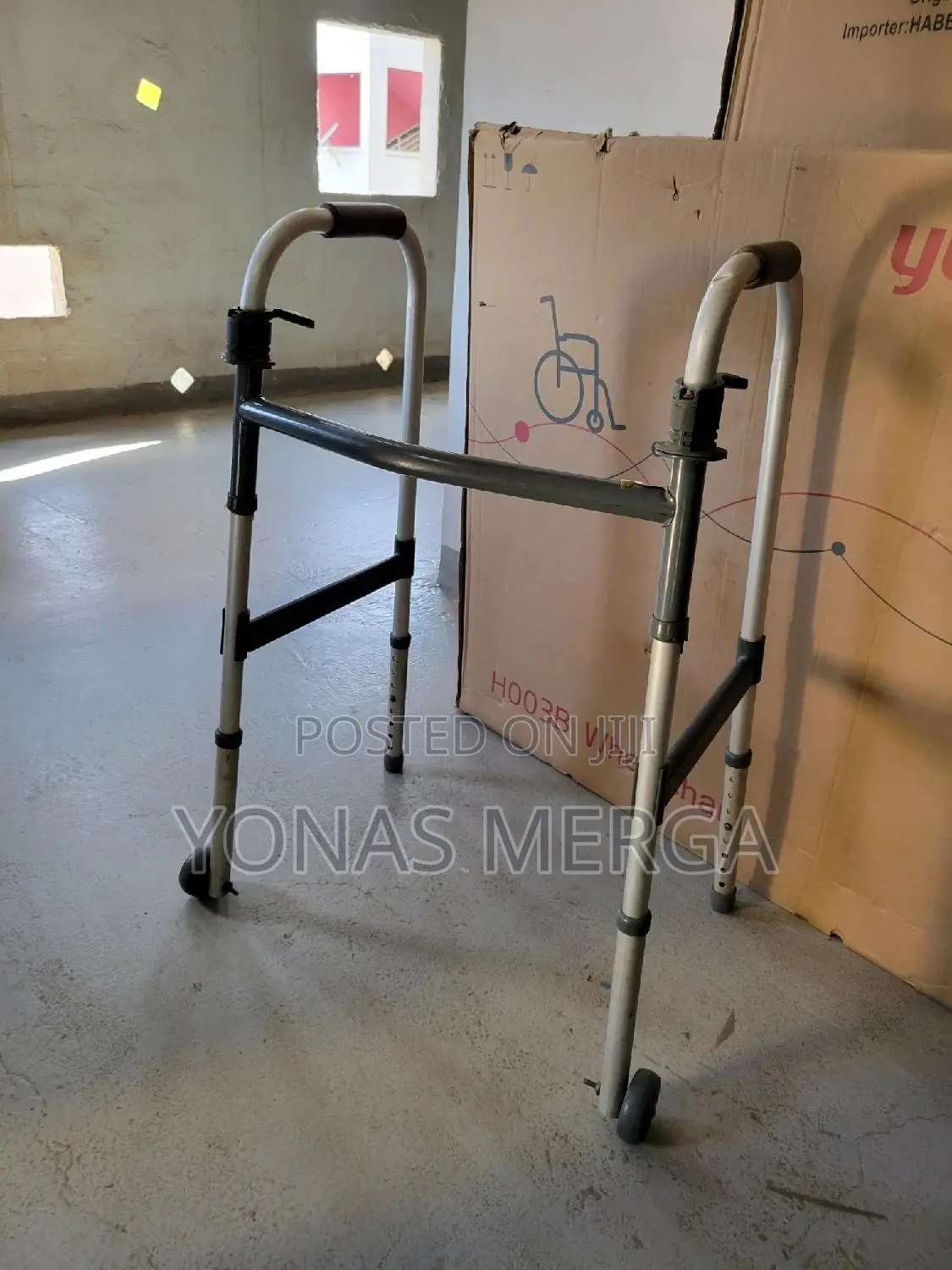 Aluminum Walker፬∆Walker፼銃reciprocal Folding Walker, Kl913l
