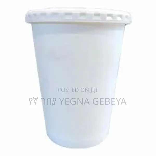 ፕላስቲክ ክዳን ያለው የእርጎ መጠጫ