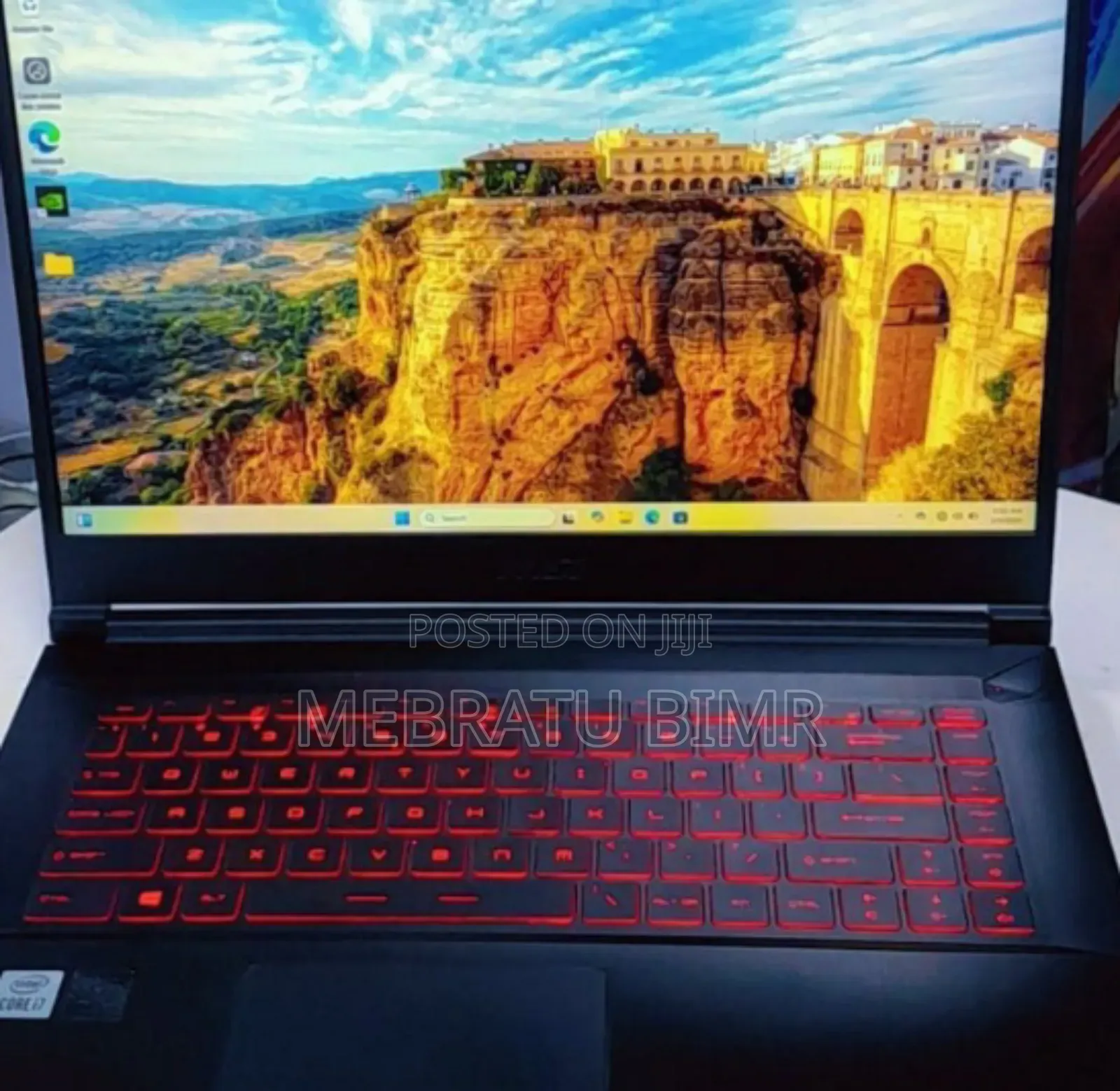 New Laptop MSI Katana GF66 16GB Intel Core I7 SSD 1T