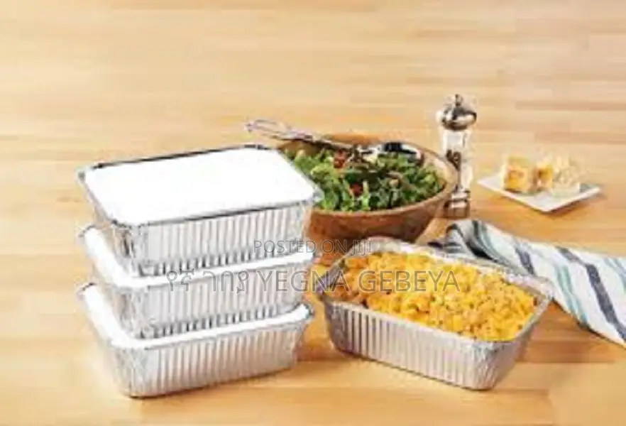 Aluminum Foil Containers With Lids Medium Size