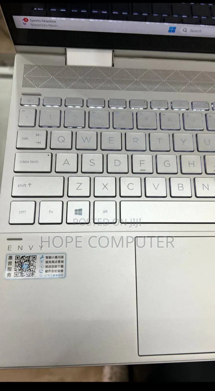 New Laptop HP Envy X360 16GB Intel Core I7 SSD 512GB