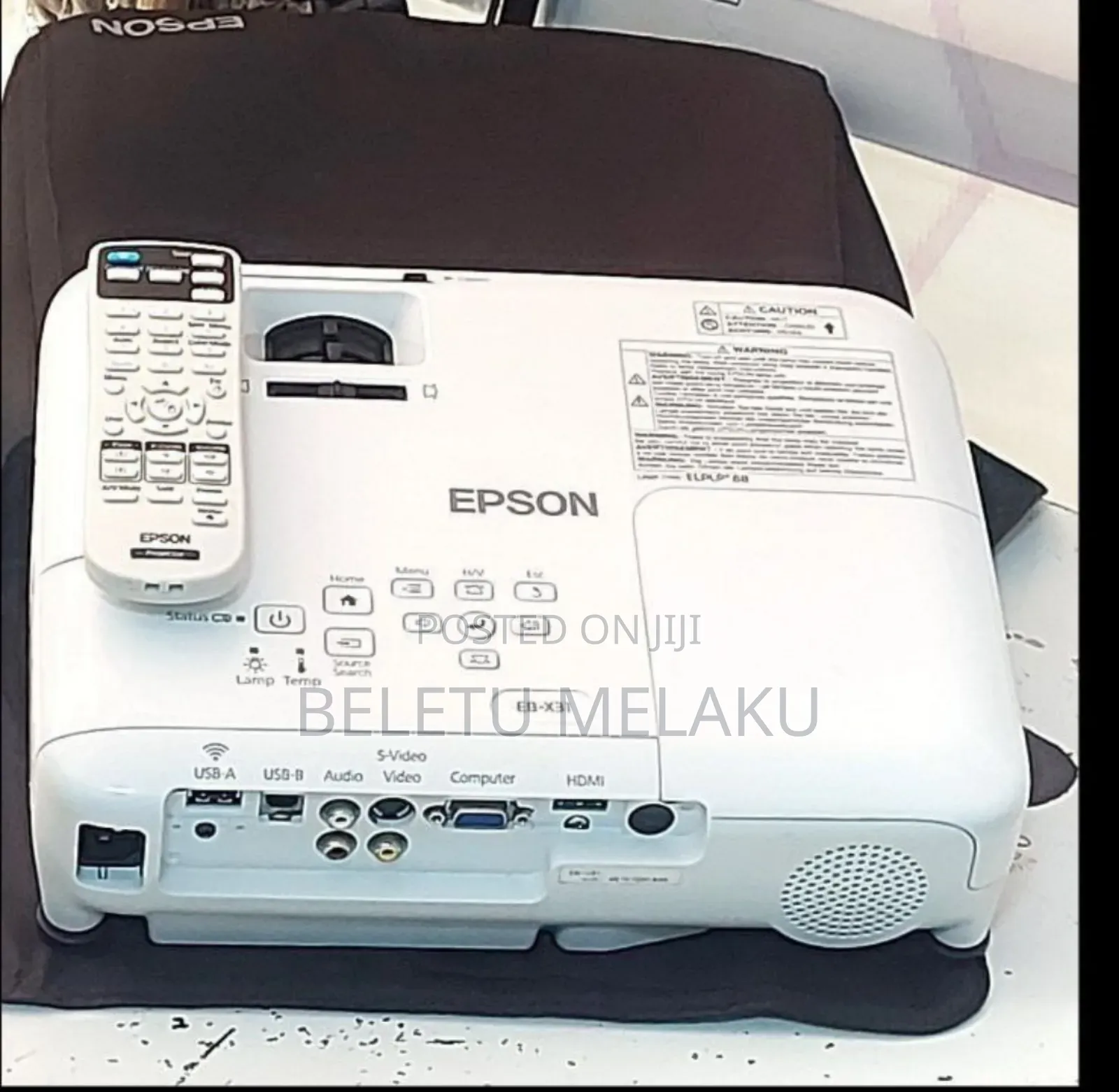 Epson Proje1 Has : Remote Hardware Interface: Vga, Usb