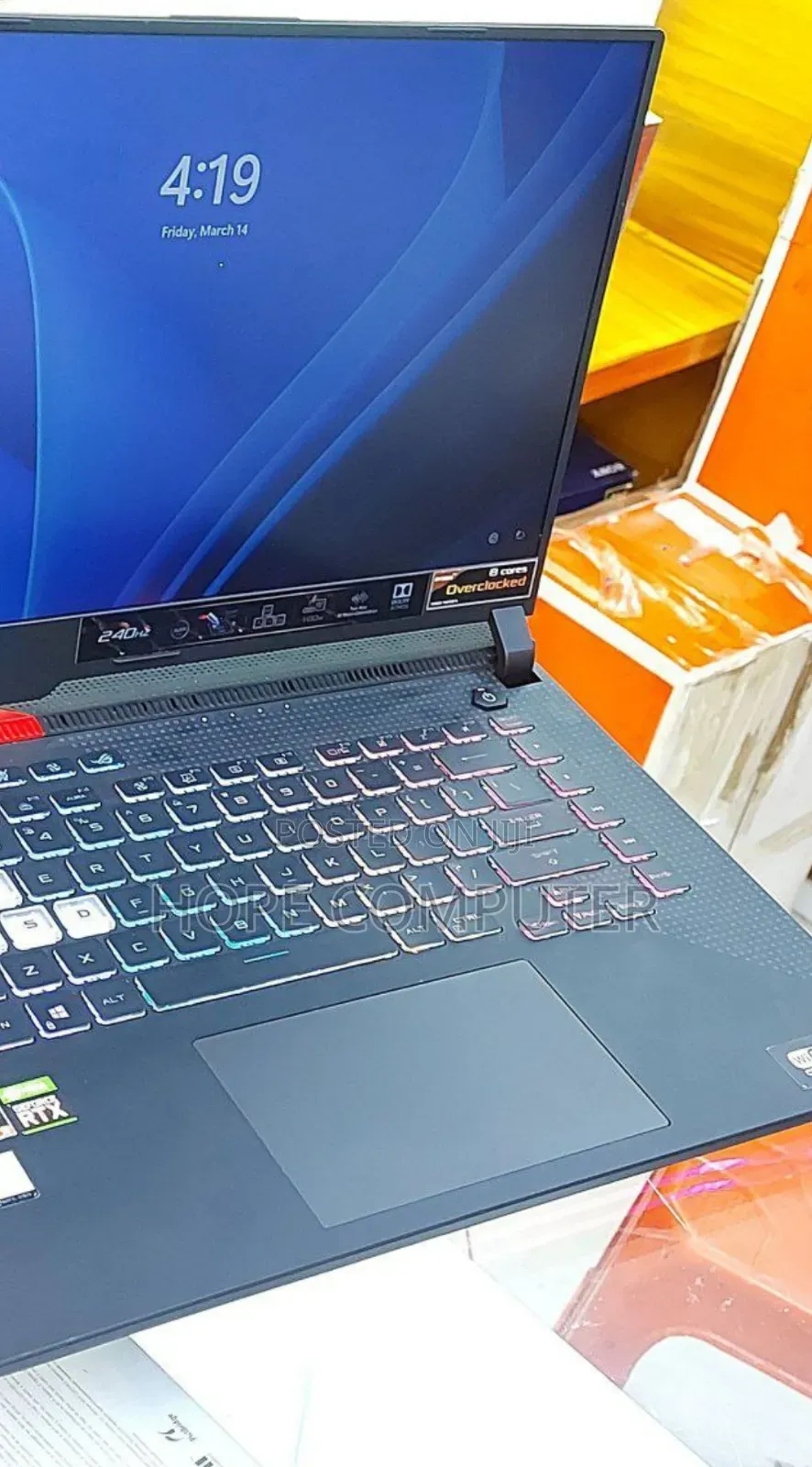 New Laptop Asus ROG Zephyrus G15 16GB AMD Ryzen 9 SSD 1T