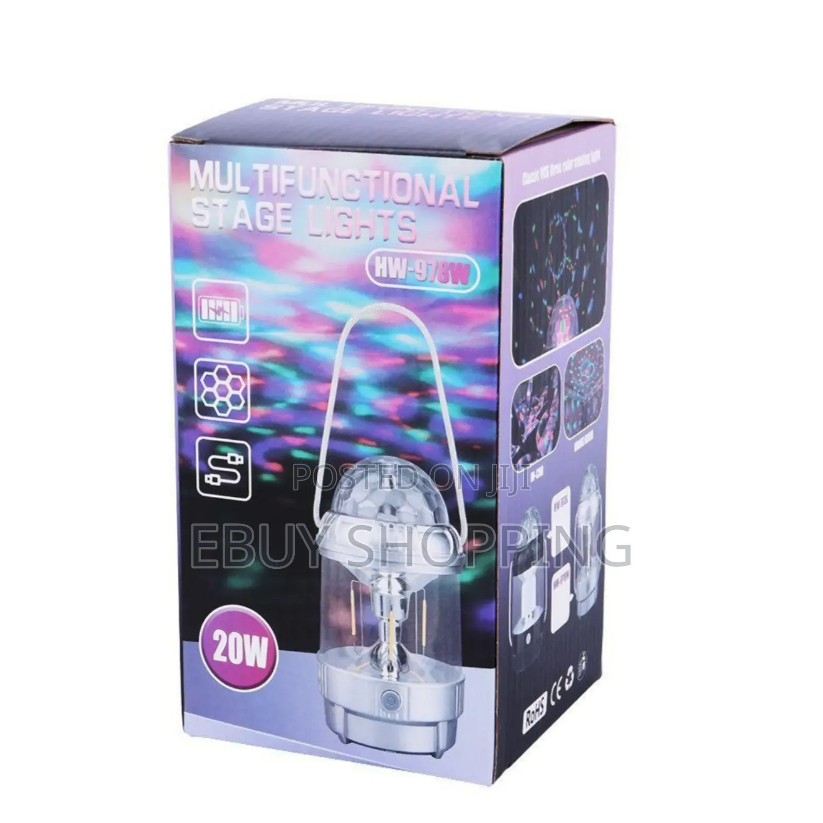 Material: Abs Multifunctional Stage Lights