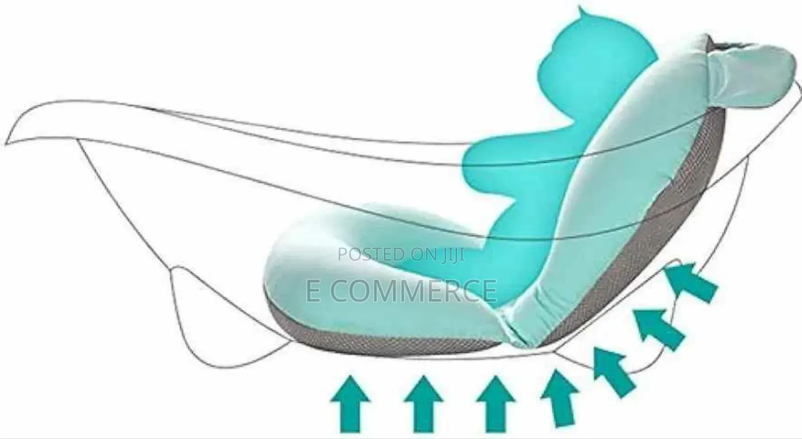 Sponge Baby Bath Net (