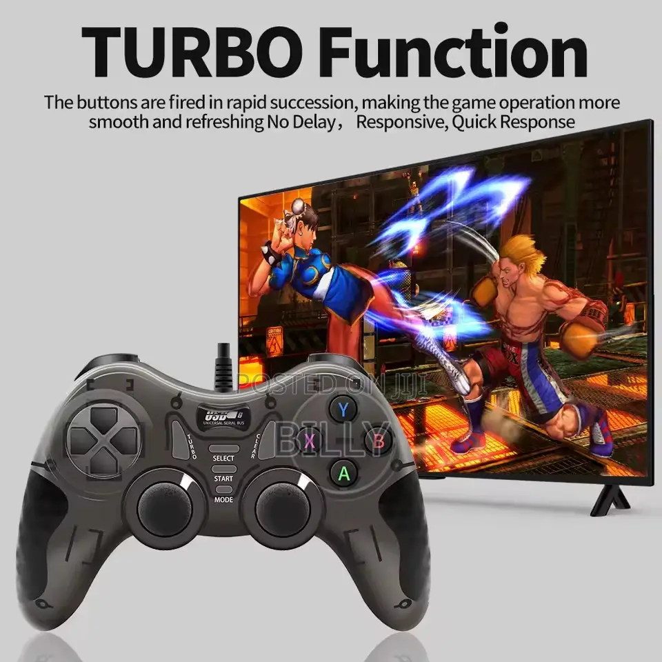 Wired Game Controller Usb Joystick