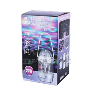 Portable and Rechargeable Multifunctional Stage Lights