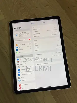 New Apple iPad Air (2022) 64 GB