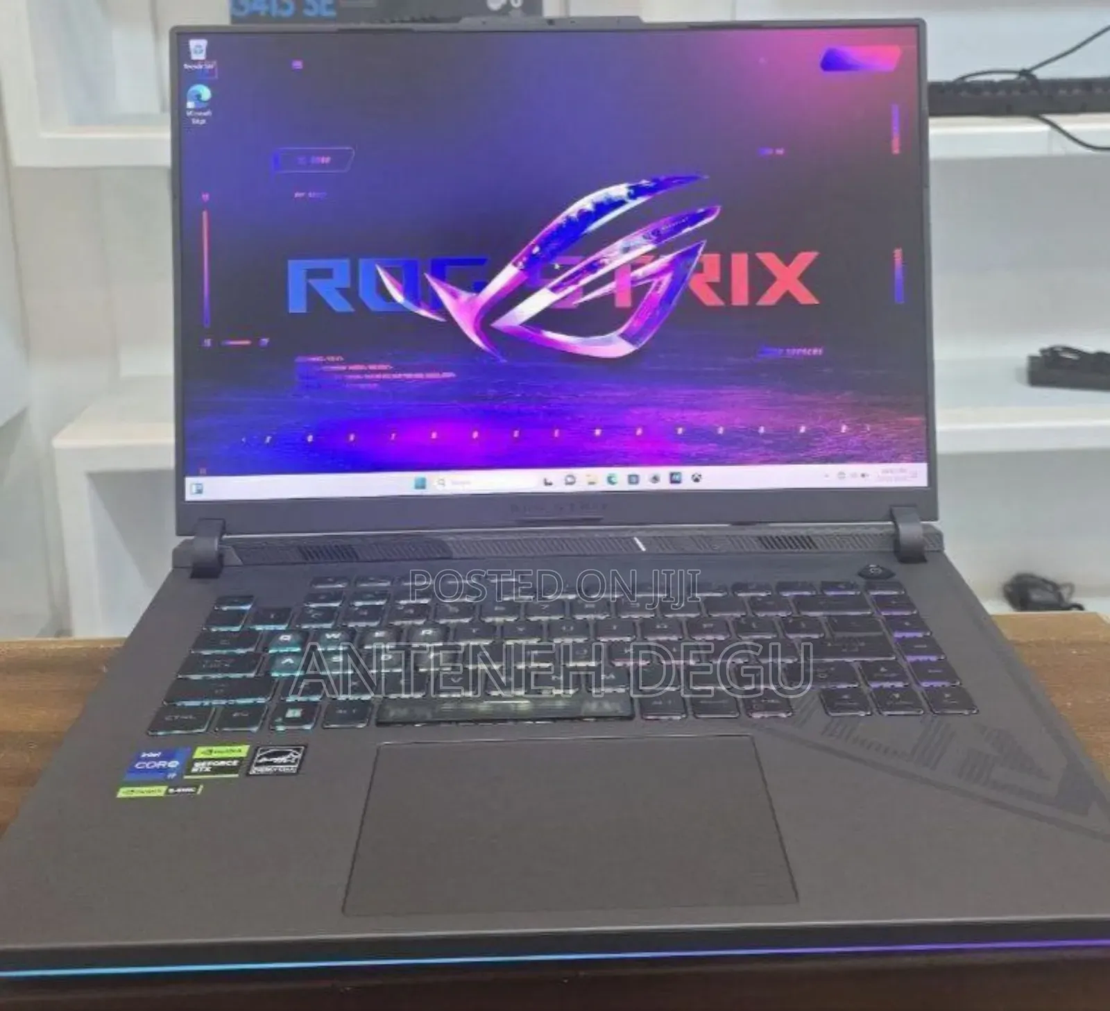 New Laptop Asus ROG Strix G16 G614 16GB Intel Core I7 SSD 1T