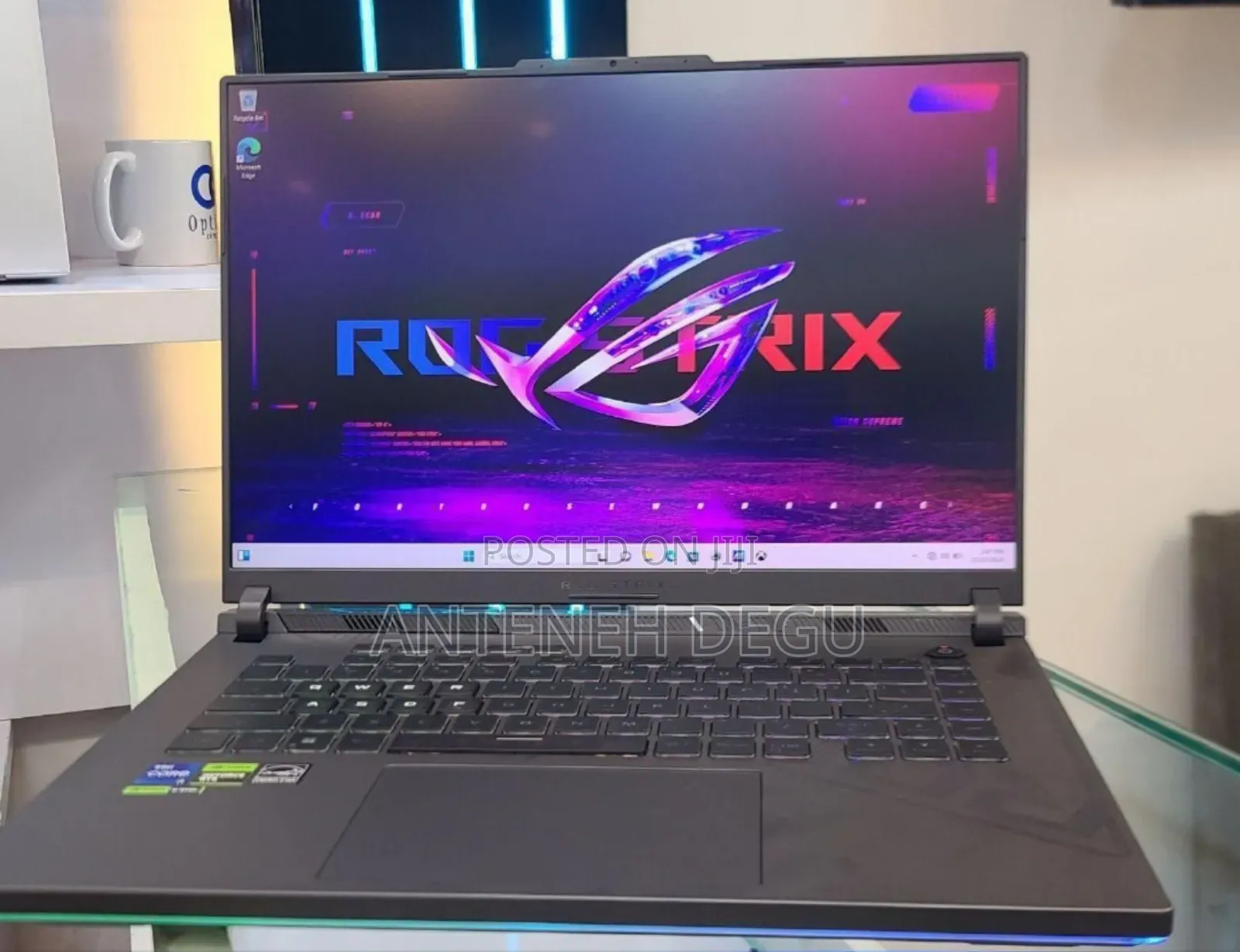 New Laptop Asus ROG Strix G16 G614 16GB Intel Core I7 SSD 1T
