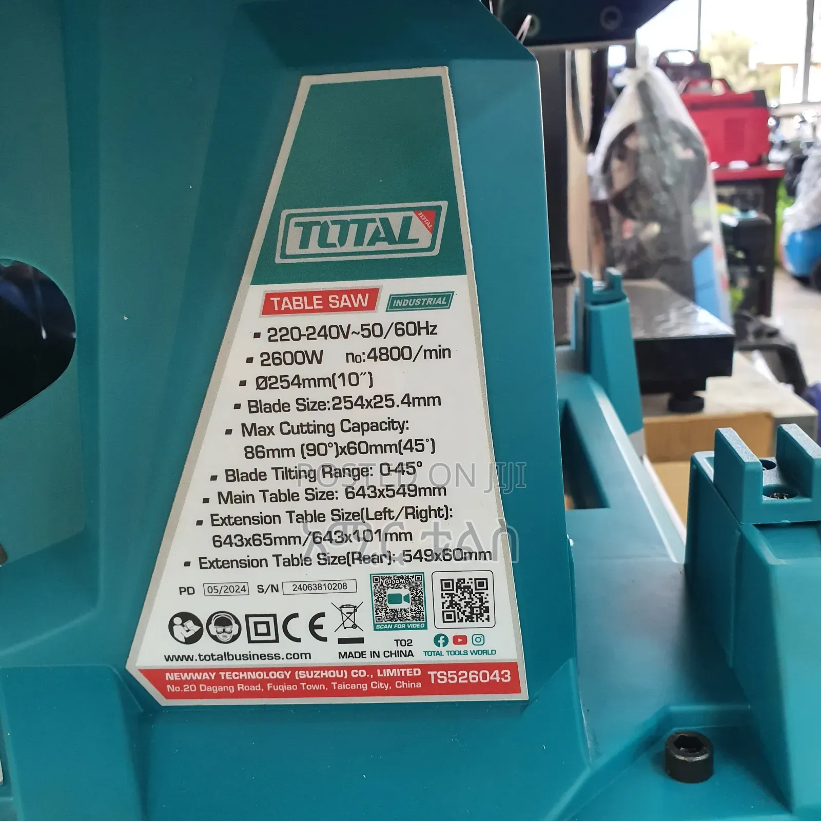Total Table Saw
