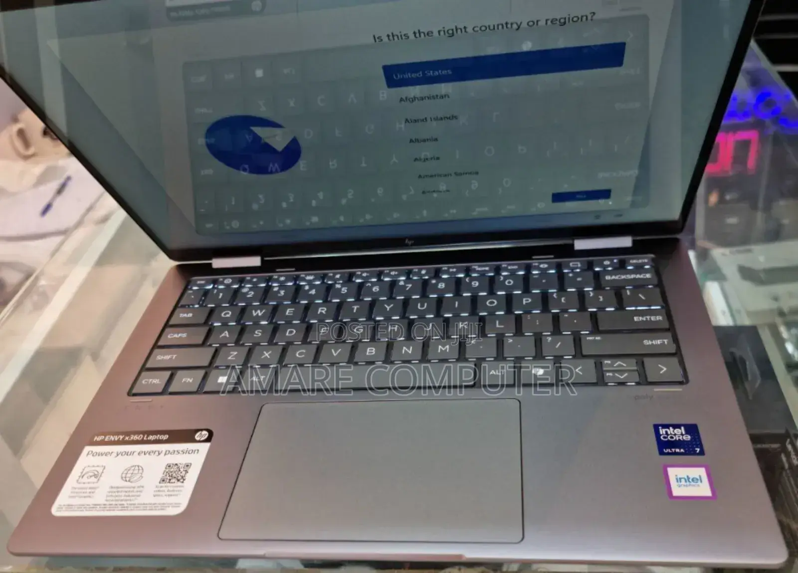 New Laptop HP Envy X360 16GB Intel Core Ultra 7 SSD 1T