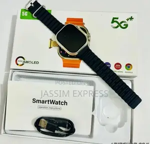Original 5g Sim Card Support Dual Camera Premium Smartwatch