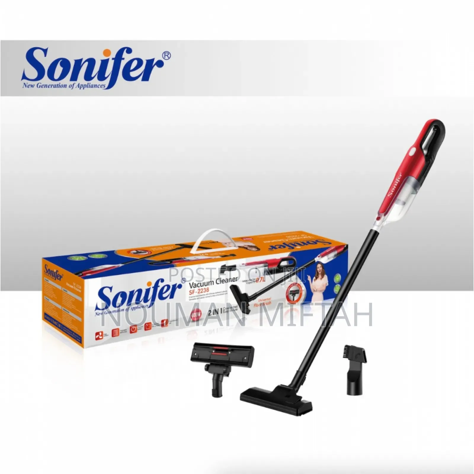 Sonifer Vacuum Cleaner 2 in 1