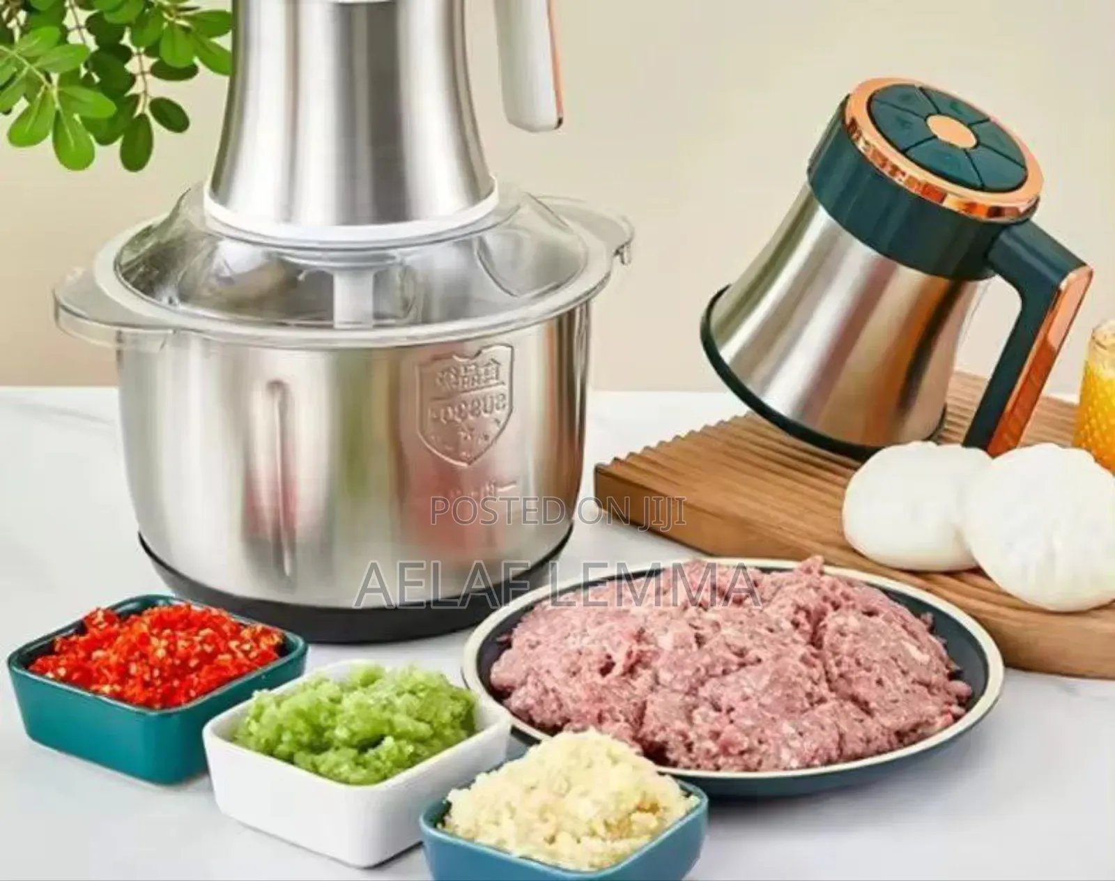 በኤሌክትሪክ እና በማኑዋል የሚሰራ የሽንኩርት፣ የስጋ ፣የጨጓራ መፍጫ