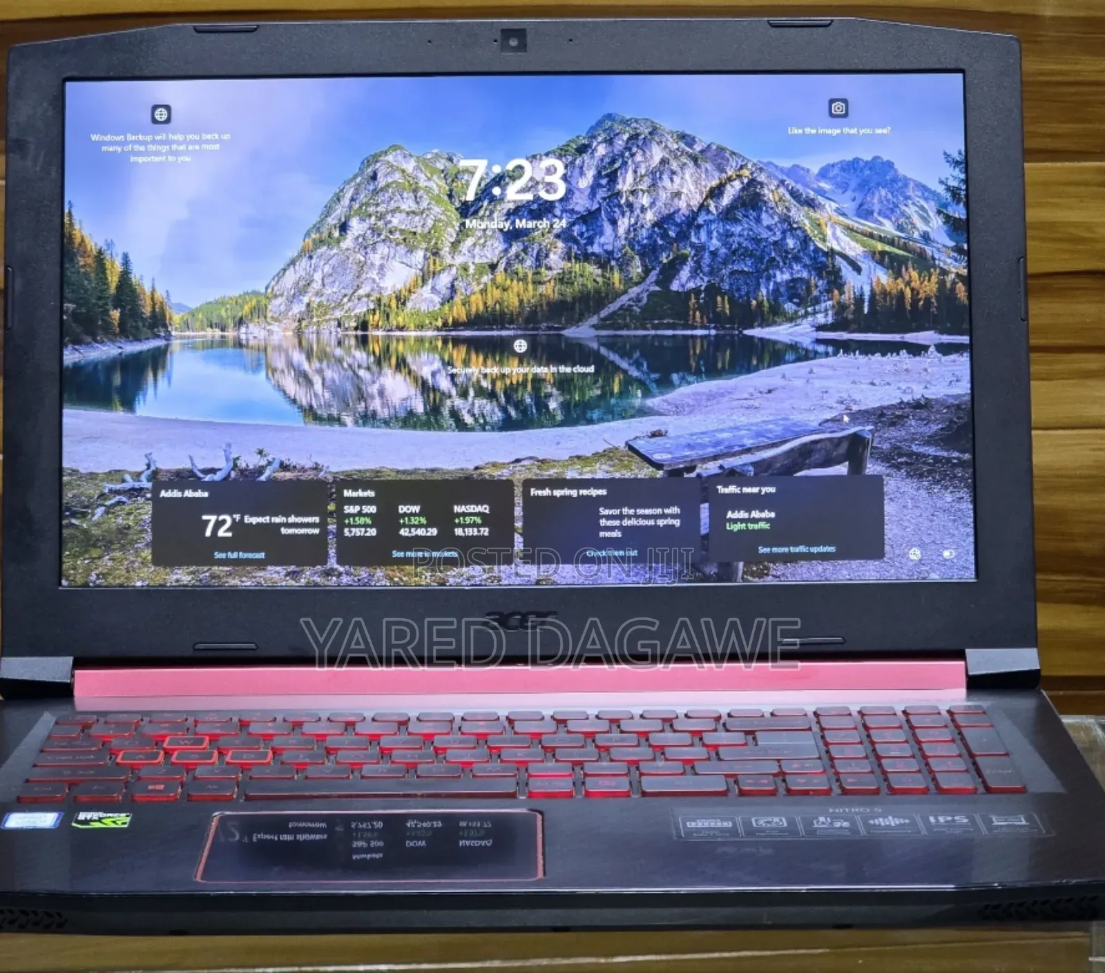 New Laptop Acer Nitro 5 8GB Intel Core I5 HDD+SSD 1T