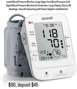 Digital Finger Blood Pressure Monitor፪烹blood Pressure (Bp)