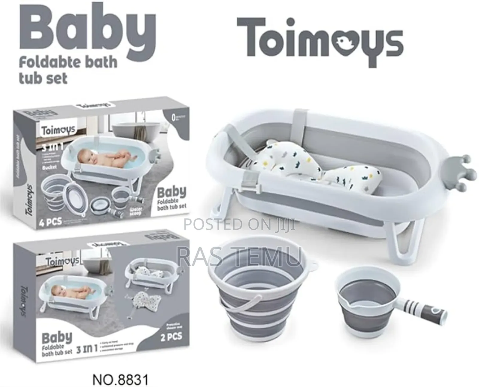 4 in 1 Baby Bath Tub With Accessories