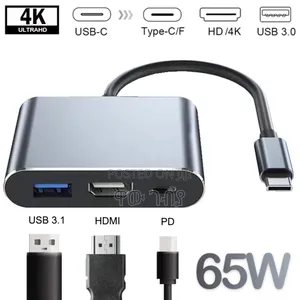 3in1 Usb Hub Adapter