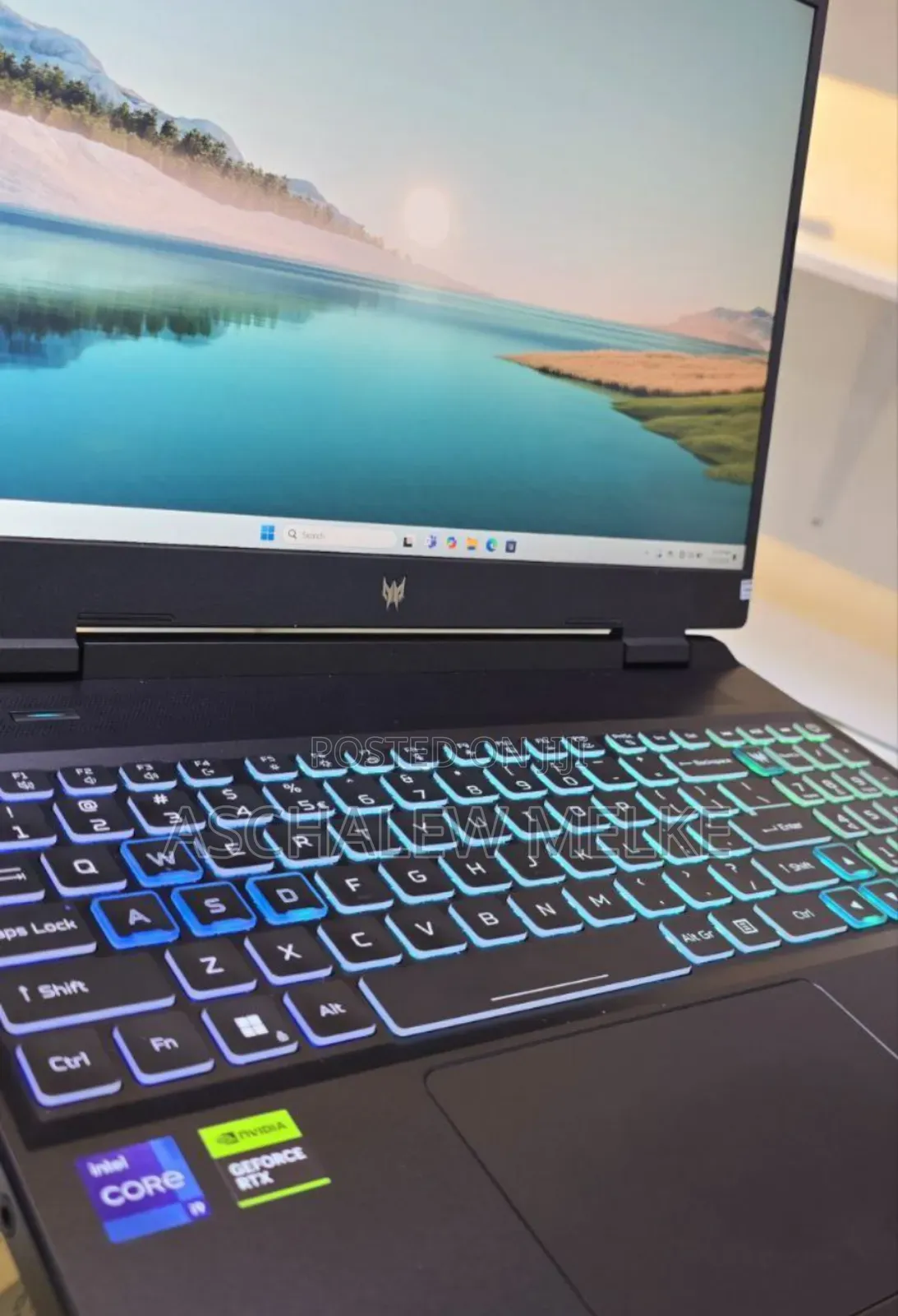 New Laptop Acer Predator 15 16GB Intel Core I9 SSD 1T