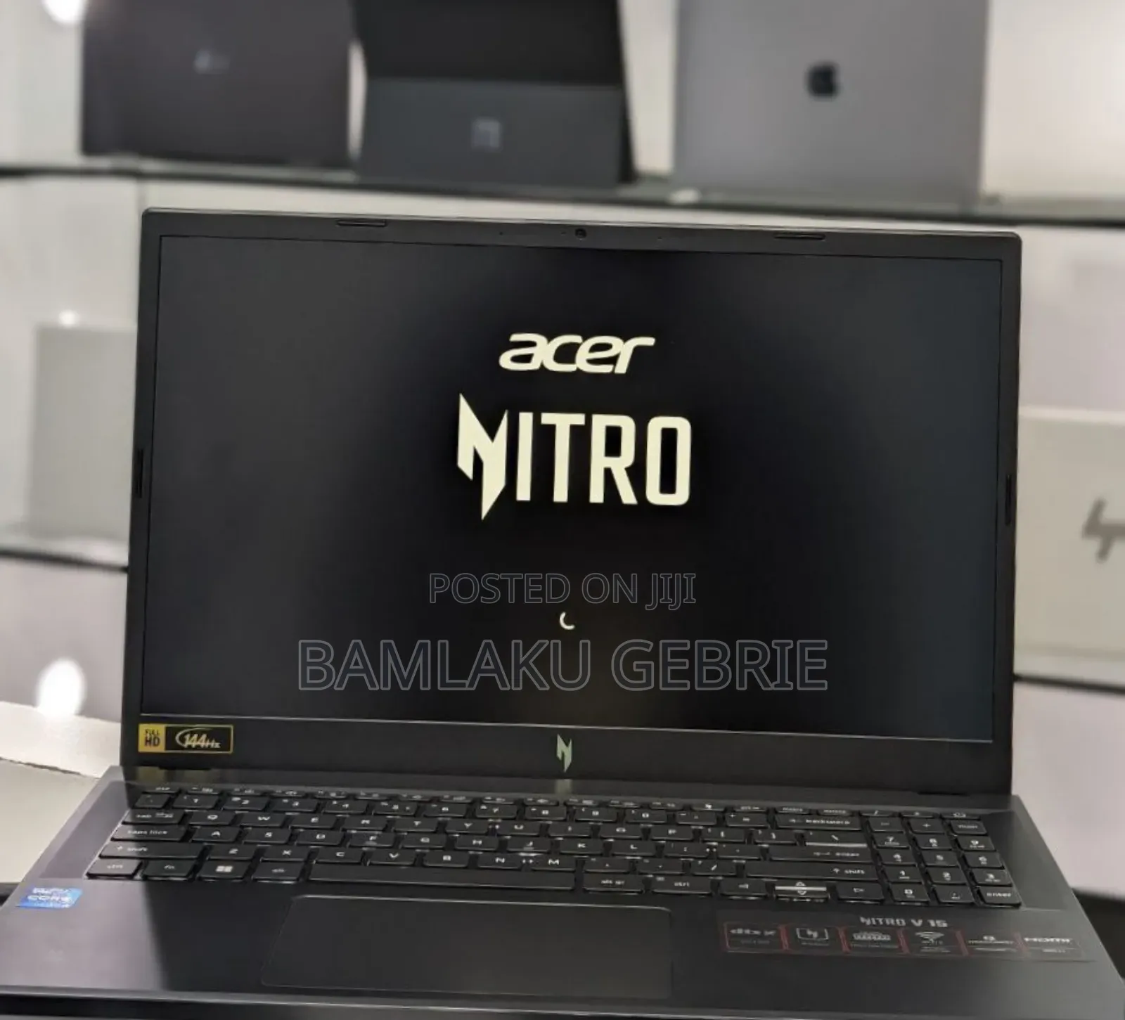 New Laptop Acer Nitro 17 16GB Intel Core I7 SSD 512GB