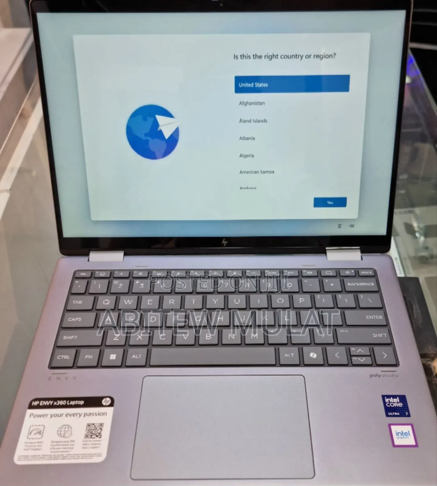 New Laptop HP Envy X360 16GB Intel Core Ultra 7 SSD 1T