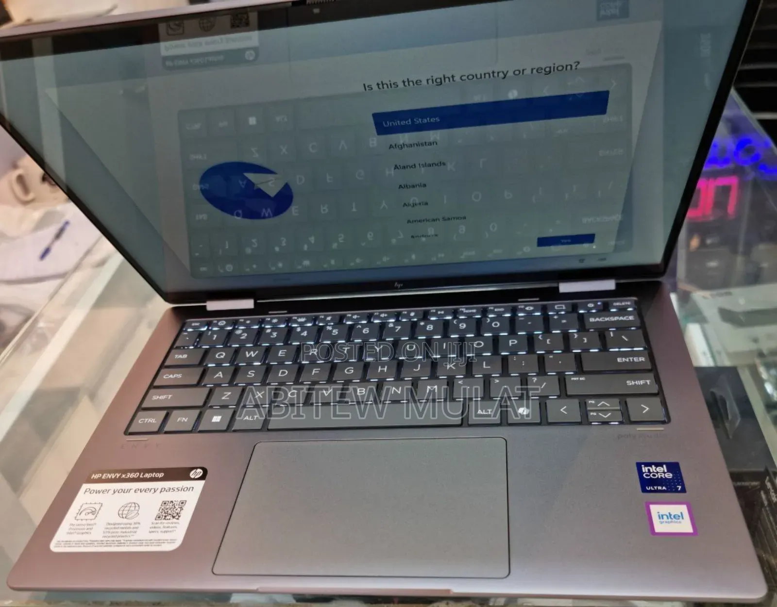 New Laptop HP Envy X360 16GB Intel Core Ultra 7 SSD 1T