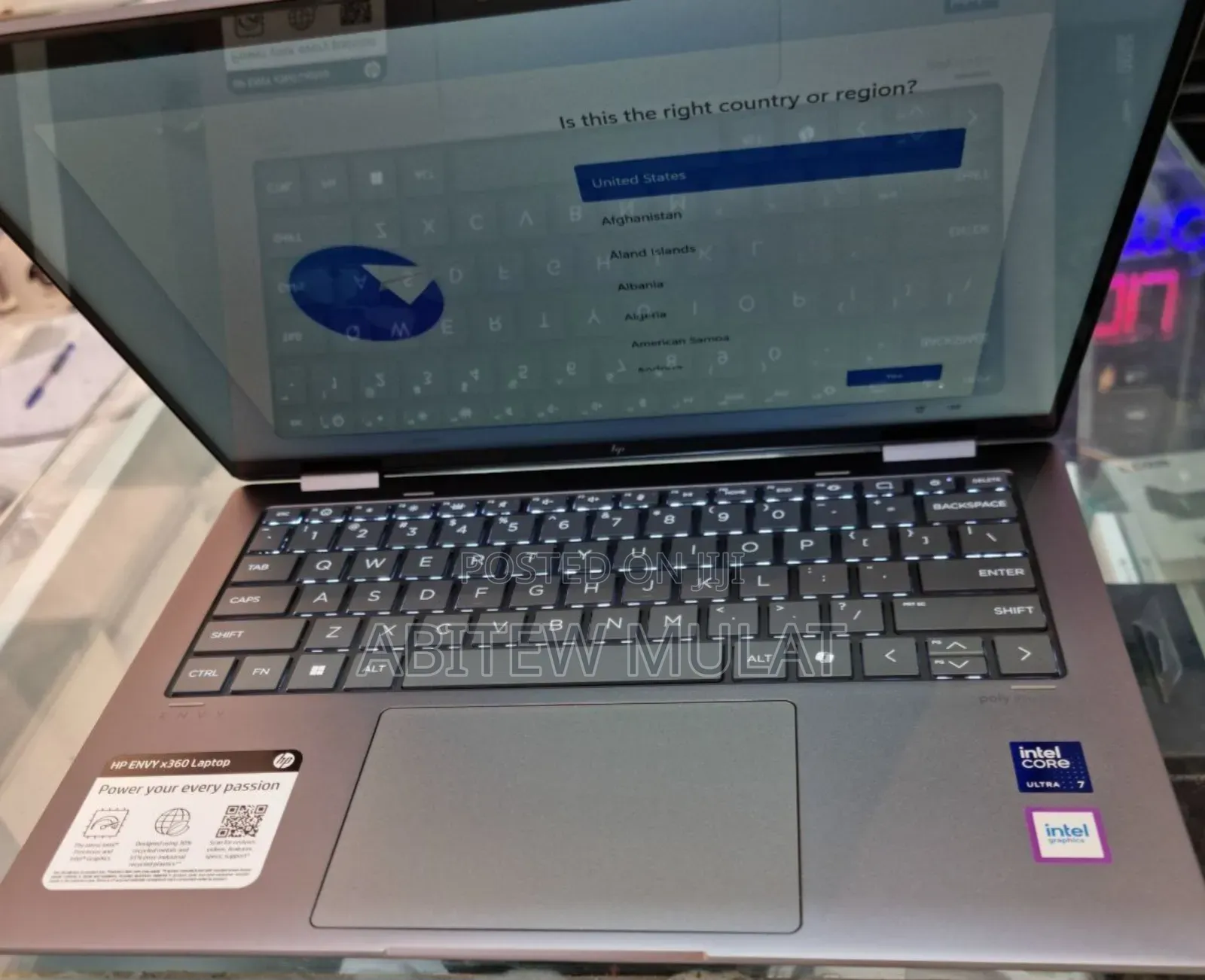 New Laptop HP Envy X360 16GB Intel Core Ultra 7 SSD 1T