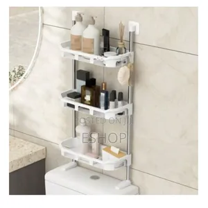 Photo - **Extra Storage Rack for Bathroom Kitchen – Easy Assembly!