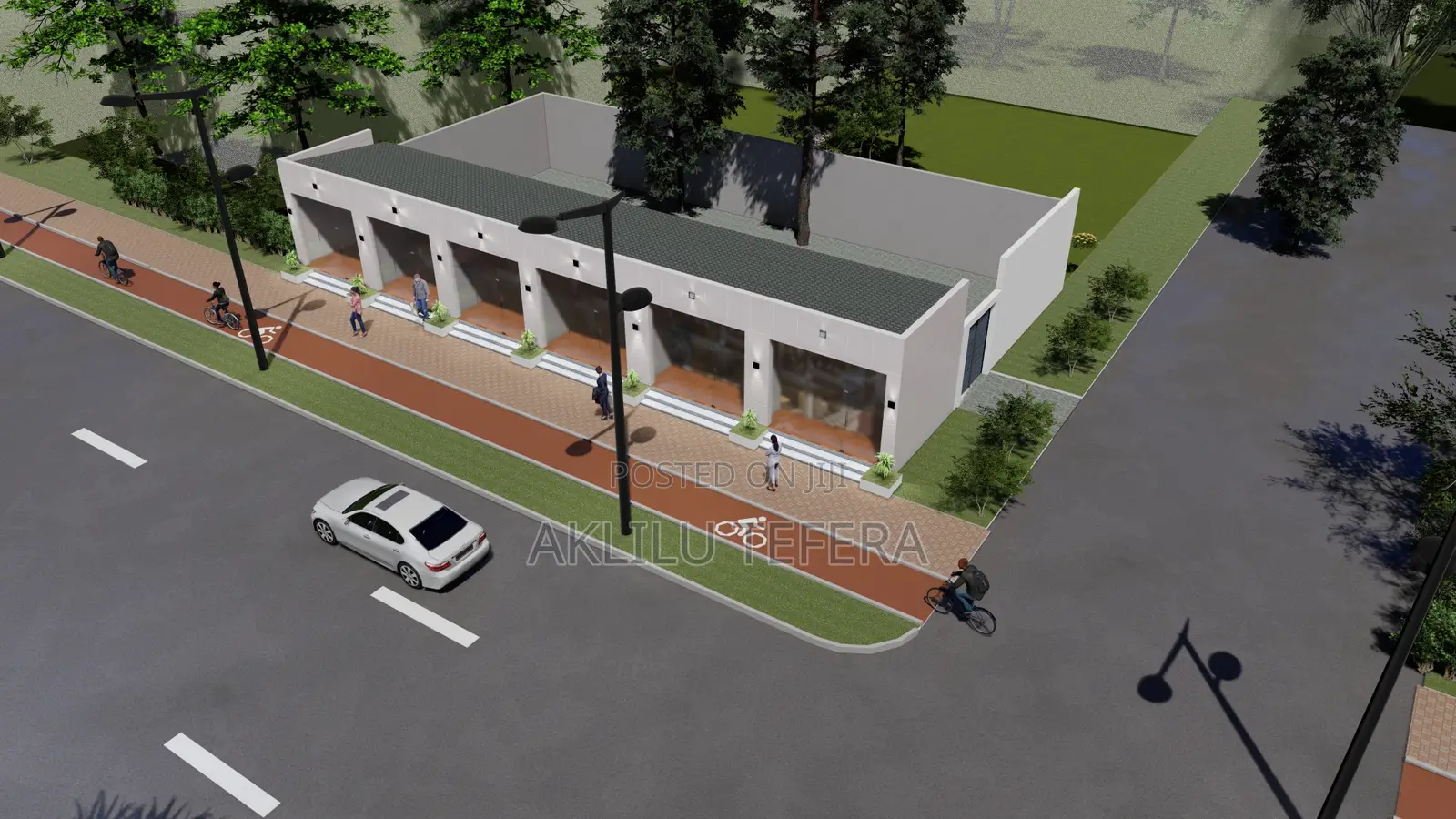 Corridor Shops or Any 3d Modeling