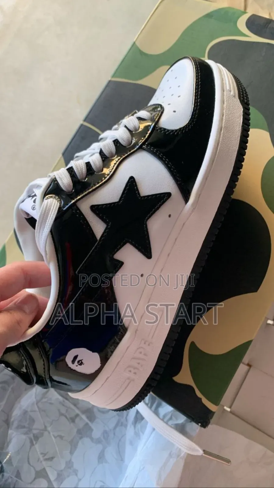  Bape Star High Master Quality Shoes for You 