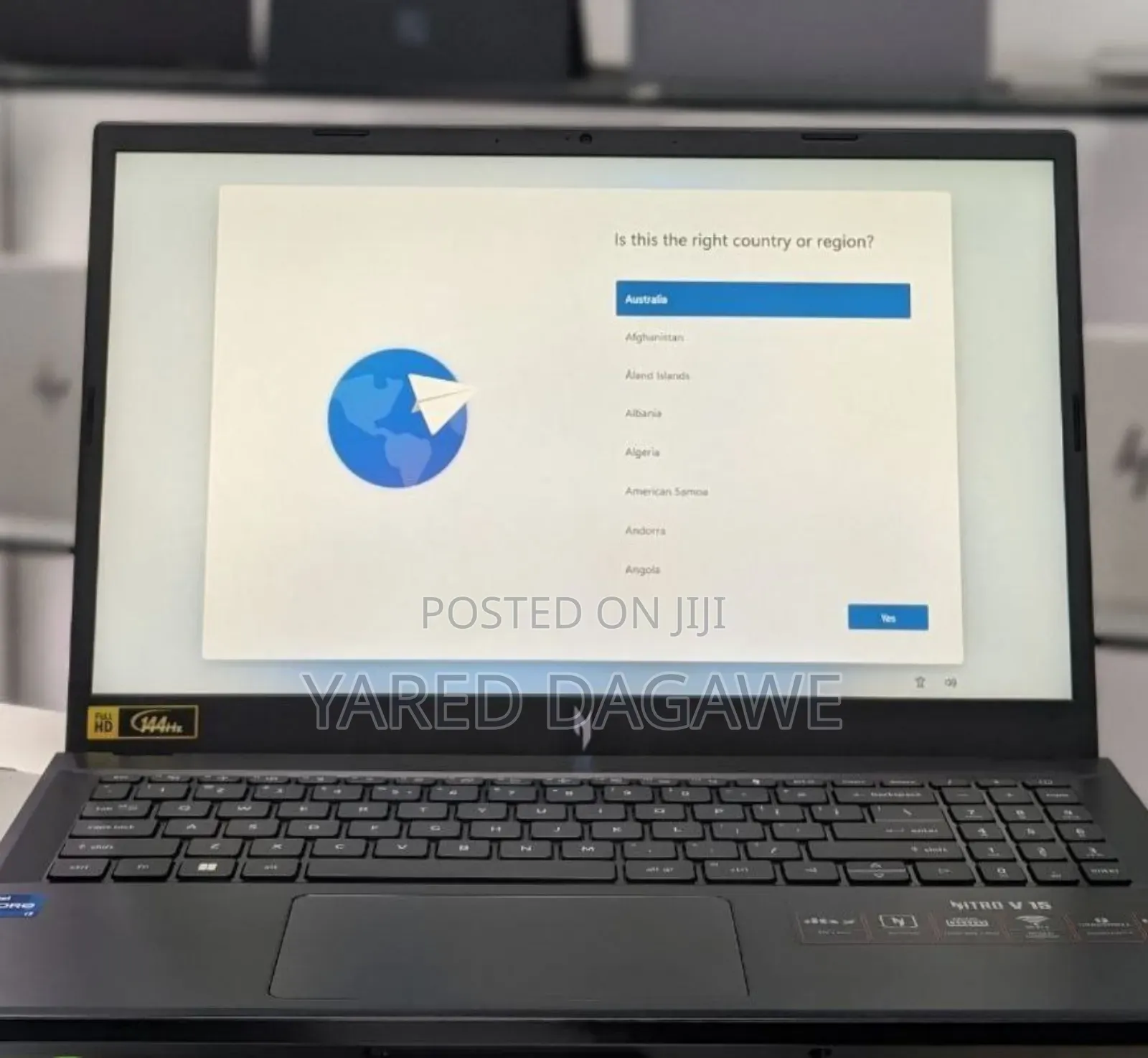 New Laptop Acer Nitro 5 16GB Intel Core I7 SSD 512GB